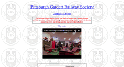 Desktop Screenshot of pittsburghgardentrains.com