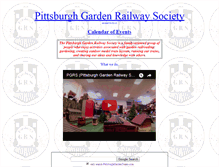 Tablet Screenshot of pittsburghgardentrains.com